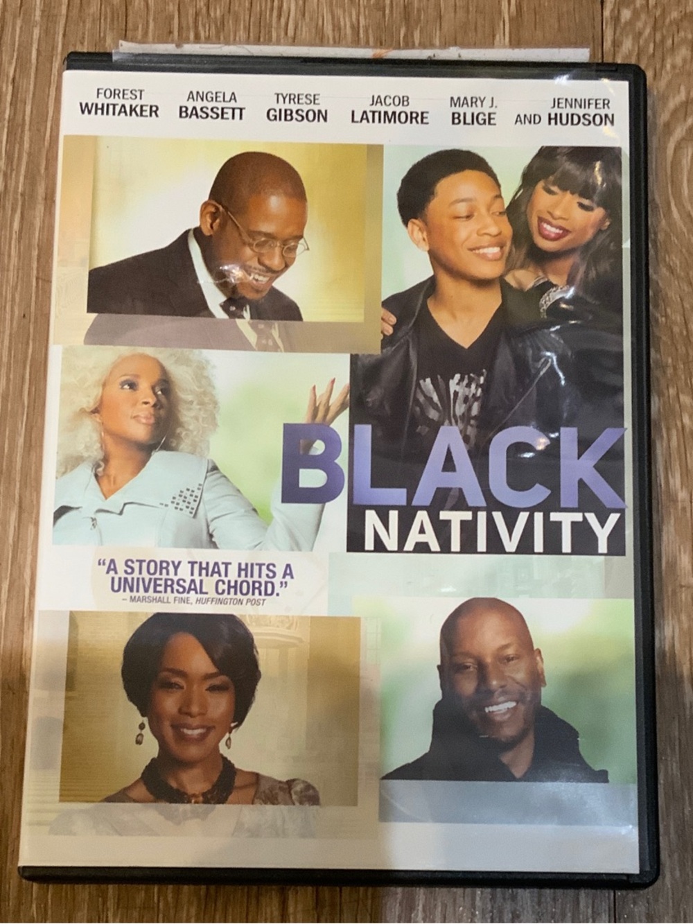 Black Nativity DVD - White, Purple, Black Cover